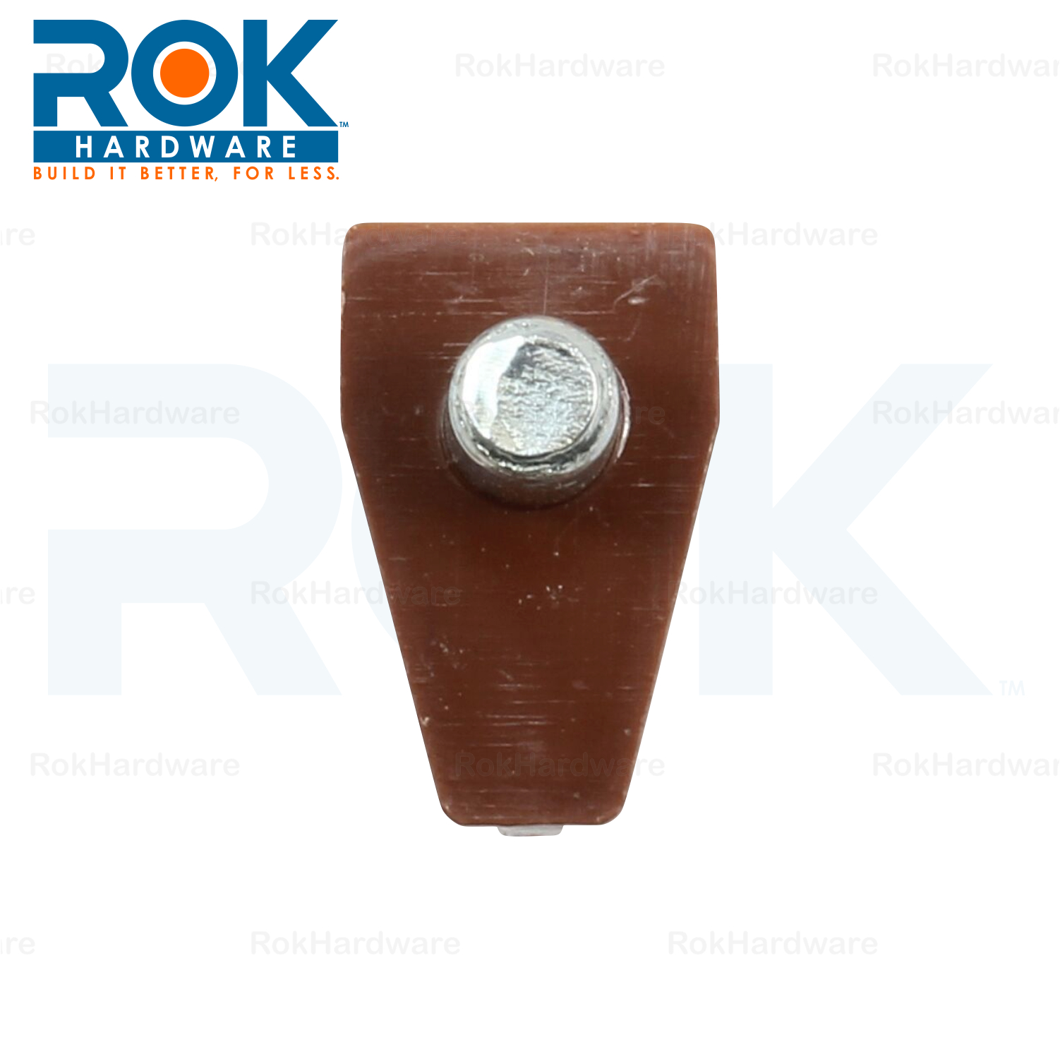 20x ROK 5MM Brown Shelf Support Pin Peg Kitchen Book Shelves